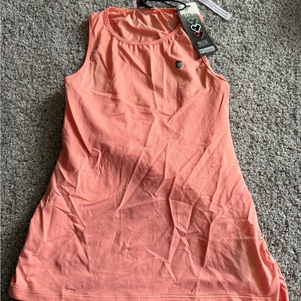 Freddy Peach Sleeveless Top